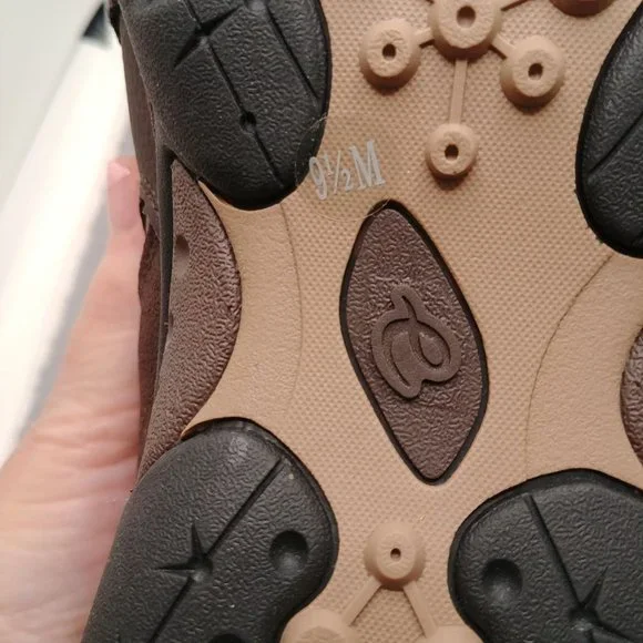 Easy Spirit Dark Brown Suede Evony Booties Ankle Boots Size 9.5M - Picture 13 of 14